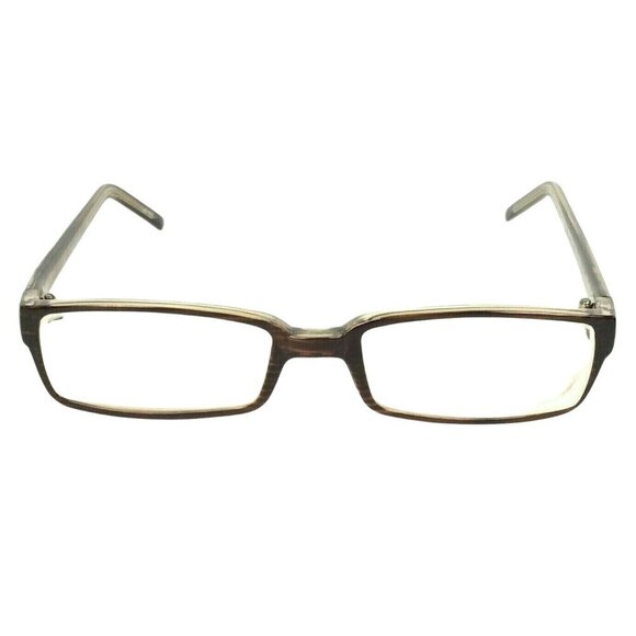 Zimco USA Brown Rectangular Eyeglasses Frames 49 19 135 Add Your Custom Lenses - Picture 1 of 6